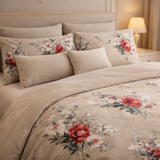 Gold Living Signature 3 Pcs Bed Sheet Set - Honey Mustard Colour