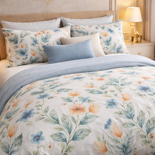 Gold Living Signature 3 Pcs Bed Sheet Set - White Colour