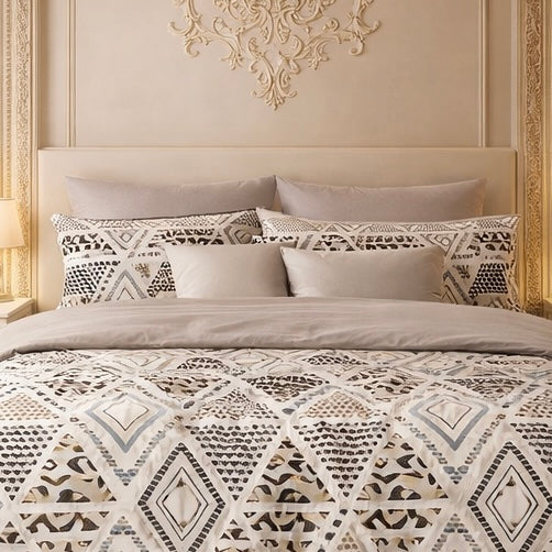 Gold Living Signature 3 Pcs Bed Sheet Set - Light Beige Colour