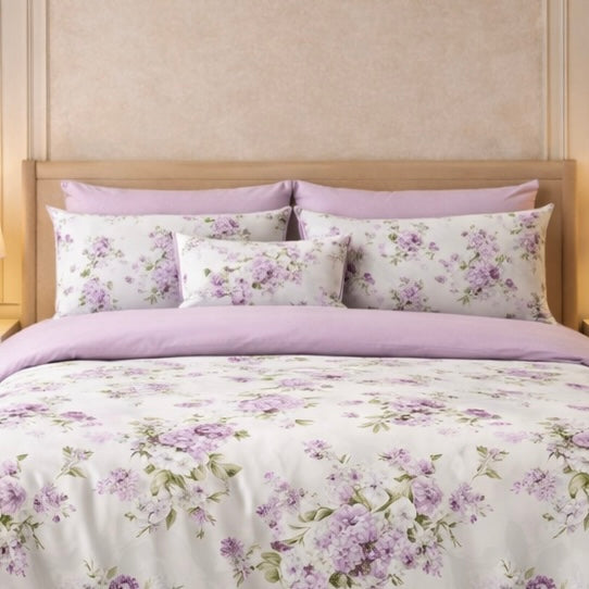 Gold Living Signature 5 Pcs Fitted Bed Sheet Set Poly Bag - Petal Pink Colour