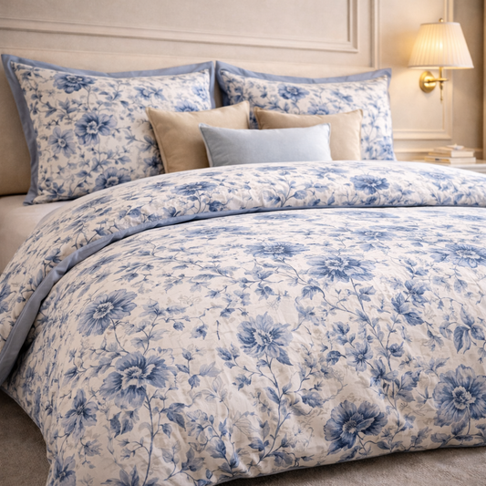 Comforter Single Bed Moon Soft Luxe Series Poly Bag - Midnight Plum Colour