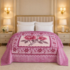 Arctic Cloud Fleece Blanket King Size - Pink Colour