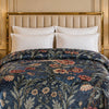 Arctic Cloud Fleece Blanket King Size - Slate Blue Grey Colour