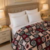 Blueborough Jacquard Fleece Blanket King Size - Multi-colour