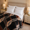 Blueborough Jacquard Fleece Blanket King Size - Multi- Colour