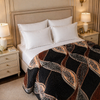 Blueborough Jacquard Fleece Blanket King Size - Multi- Colour