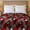 Blueborough Jacquard Fleece Blanket King Size - Multi-Colour