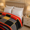 Blueborough Jacquard Fleece Blanket King Size - Multicoloured