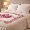Aroma Royale Double Bed Blanket 1 Ply In Poly bag - Beige Colour