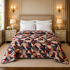 Blueborough Jacquard Fleece Blanket King Size - Multi-Colour