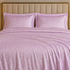 Caelrix Frost Velour Solo Fleece Blanket King Size In Poly Bag - Purple Colour