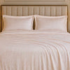 Caelrix Frost Velour Solo Fleece Blanket King Size In Poly Bag - Beige Colour