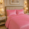 Caelrix Frost Velour Solo Fleece Blanket King Size In Poly Bag - Pink Colour