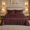 Caelrix Frost Velour Solo Fleece Blanket King Size In Poly Bag - Dark Brown Colour