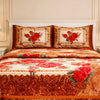 Château Collection 7 Pcs Bed Spread Set Box - Brown Colour