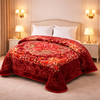 Cloude Prime Double Bed Cloudy 2 Ply - Ruby Red Colour