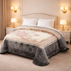 Cloude Prime Double Bed Cloudy 2 Ply - White&Black Colour