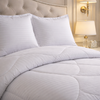 Comforter 4 Pcs Pure Aura Set Poly Bag - White Colour