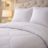 Comforter 4 Pcs Pure Aura Set Poly Bag - White Colour