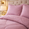 Comforter 4 Pcs Pure Aura Set Poly Bag - Pink Colour
