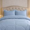 Comforter 4 Pcs Pure Aura Set Poly Bag - Sky Blue Colour