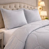 Comforter 4 Pcs Pure Aura Set Poly Bag - Slate Blue Colour