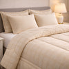 Comforter 6-Pcs Bloom Haven Set Poly Bag - Beige Colour