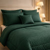 Comforter 7 Pcs Pure Aura Set Poly Bag - Green Colour