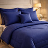 Comforter 7 Pcs Pure Aura Set Poly Bag - Blue Colour