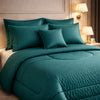 Comforter 7 Pcs Pure Aura Set Poly Bag - Green Colour