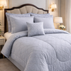 Comforter 7 Pcs Grand Mark Signature Set - Lavender Grey Colour