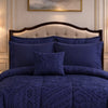 Comforter 7 Pcs Grand Mark Signature Set - Blue Colour