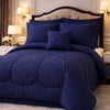 Comforter 7 Pcs Grand Mark Signature Set - Blue Colour