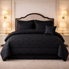 Comforter 7 Pcs Grand Mark Signature Set - Black Colour