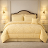 Comforter 7 Pcs Grand Mark Signature Set - Honey Mustard Colour