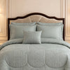 Comforter 7 Pcs Grand Mark Signature Set - Sage Green Colour