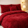 Comforter 7 Pcs Ultra Soft Cloud Fill Top Fitted Set - Red Colour