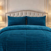 Comforter 4 Pcs Set Levora Comfort Premier Fitted Poly Bag - Deep Teal Colour