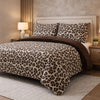 Comforter 4 Pcs Set Savanna Signature Top Fitted Poly Bag - Classic Leopard Colour