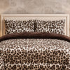 Comforter 4 Pcs Set Savanna Signature Top Fitted Poly Bag - Classic Leopard Colour
