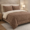 Comforter 4 Pcs Set Savanna Signature Top Fitted Poly Bag - Bronze colour