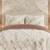 Comforter 4 Pcs Set Savanna Signature Top Fitted Poly Bag - Beige Colour