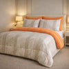 Comforter 6 Pcs Set Prime Rest Poly Bag - Greige Colour