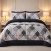 Comforter 6 Pcs Set Prime Rest Poly Bag - Black Colour