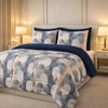 Comforter 6 Pcs Set Prime Rest Poly Bag - Navy Blue Colour