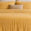 Crest Cashmere Fleece Blanket King Size - Golden Colour