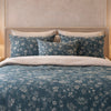 Gold Living Signature 5 Pcs Fitted Bed Sheet Set Poly Bag - Midnight Navy Colour