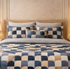 Gold Living Signature 5 Pcs Fitted Bed Sheet Set Poly Bag - Geometric colour