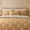 Gold Living Signature 5 Pcs Fitted Bed Sheet Set Poly Bag - Bronze Colour