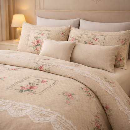Gold Living Signature 3 Pcs Bed Sheet Set - Beige Colour